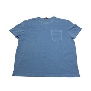 Banana Republic Blue T-Shirt Men’s Size XL Preppy Casual 100% Cotton Comfort